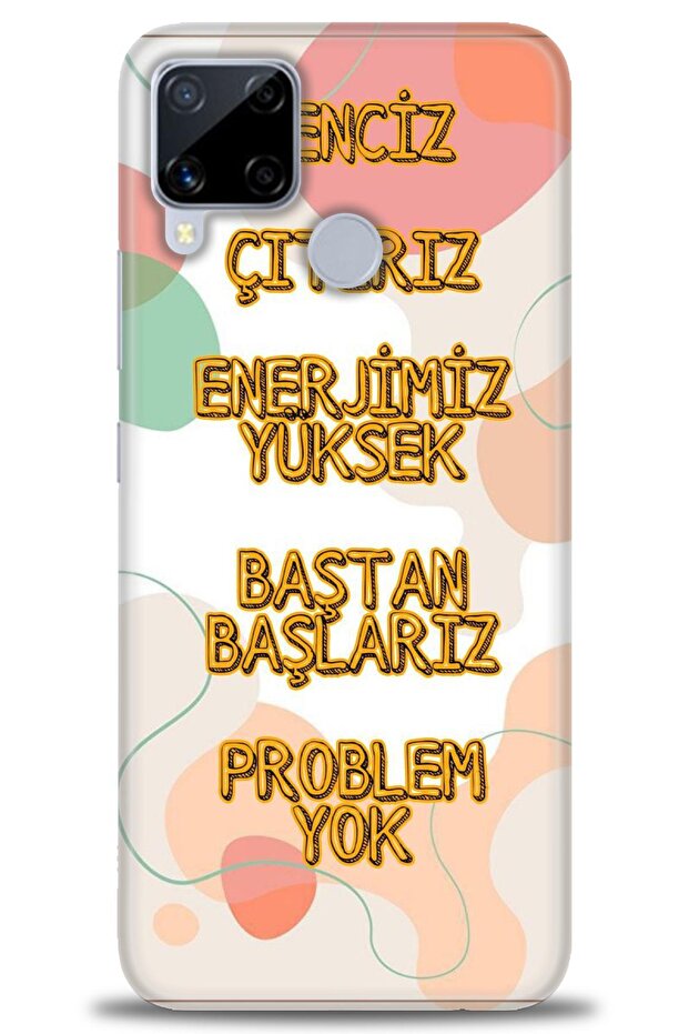 حافظة متوافقة مع C15 A+ Plus + واقي شاشة سيراميك غير قابل للكسر - 170 - 1