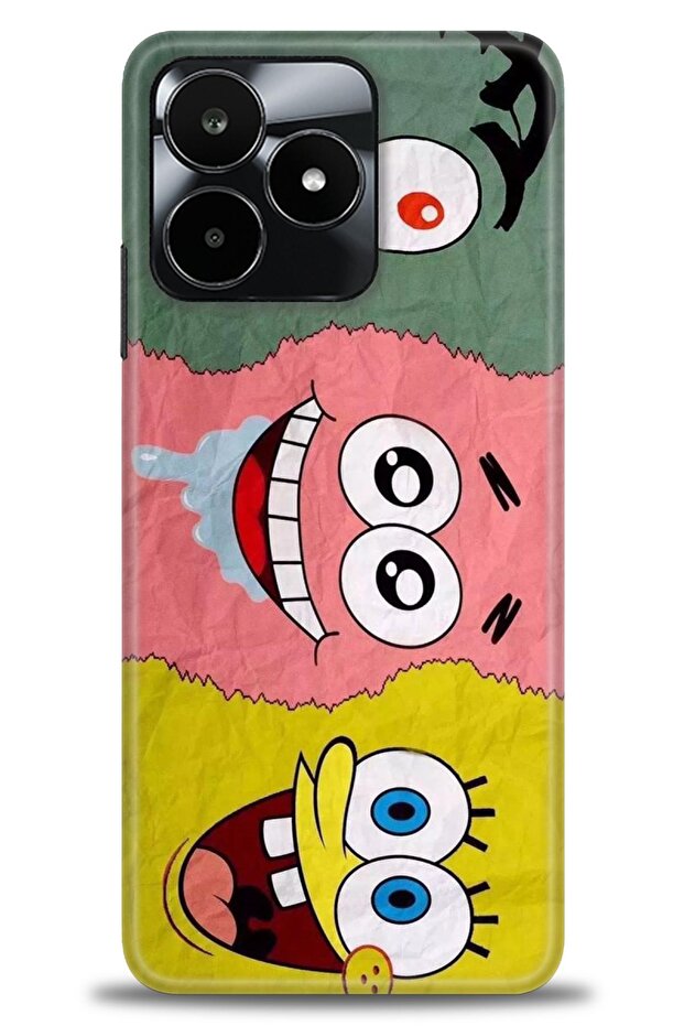 حافظة متوافقة مع C53 A+ Plus + واقي شاشة سيراميك غير قابل للكسر - 460 - 1