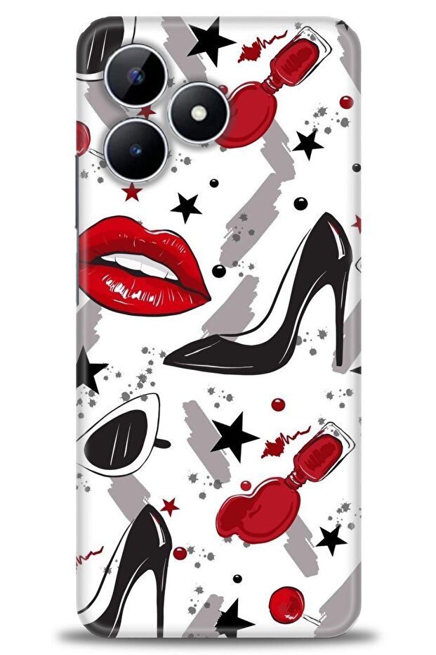 حافظة متوافقة مع نوت 50 + واقي شاشة سيراميك غير قابل للكسر - 416 - 1