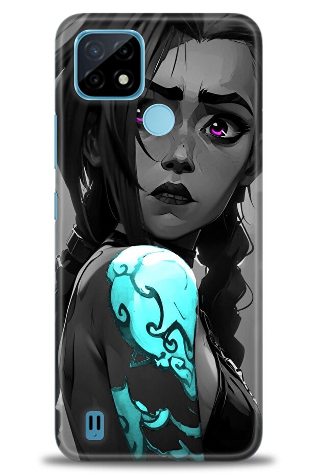 حافظة متوافقة مع C21 A+ Plus + واقي شاشة سيراميك غير قابل للكسر - 279 - 1