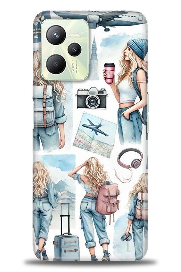 حافظة متوافقة مع C35 A+ Plus + واقي شاشة سيراميك غير قابل للكسر - 268 - 1