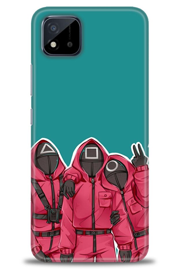 حافظة متوافقة مع C11 2021 A+ Plus + واقي شاشة من السيراميك غير قابل للكسر - 290 - 1