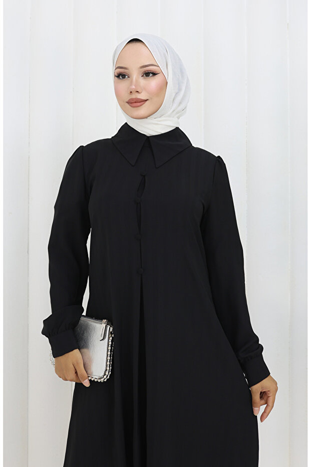 زر الطباعة تونيك 1102-05 أسود - 4