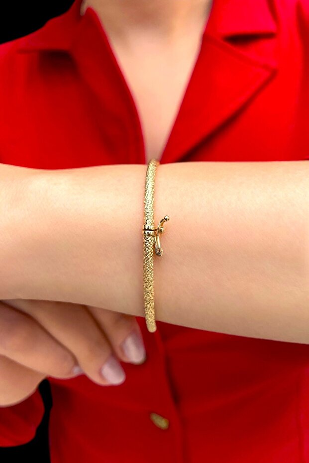 Simli Altın Bilezik - 2