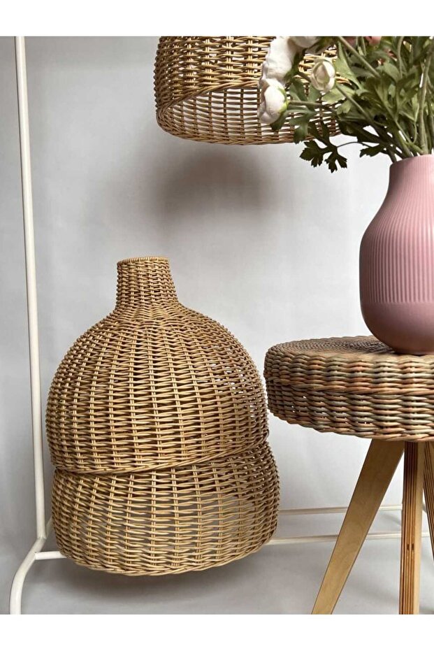 Bohem Avize,hasır Salon,mutfak,holl Avize ( Örme Avize , Oturma Odası Avize , Mutfak Avize) - 2