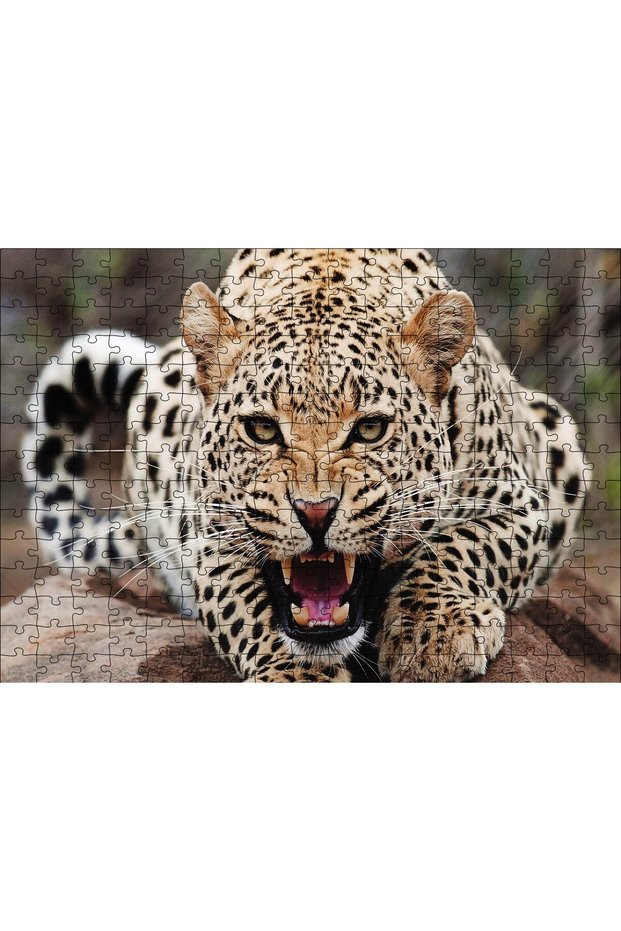 Cakasepetim Roaring Jaguar 120 Piece Puzzle Jigsaw Mdf (Wood)