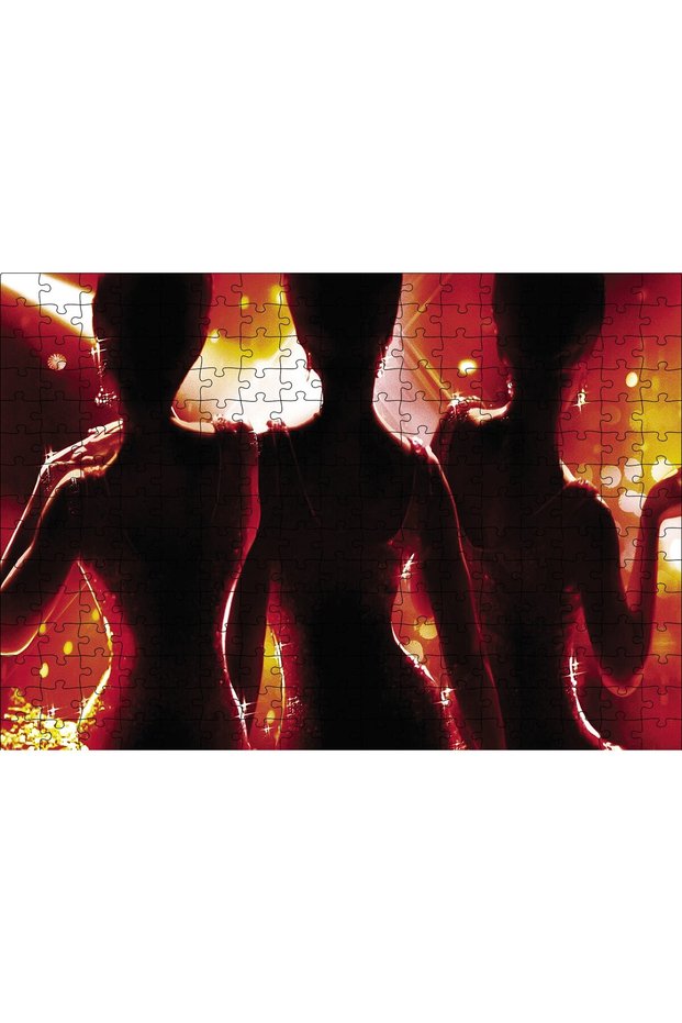 Cakasepetim Dreamgirls Silhouettes 255 Piece Puzzle Jigsaw Mdf (Wood)