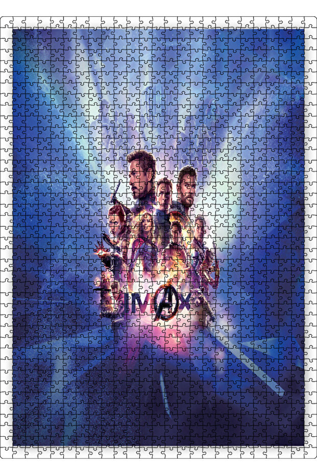 Cakasepetim Avengers Endgame Imax Poster 1000 Piece Puzzle Jigsaw Puzzle Mdf (Wood)