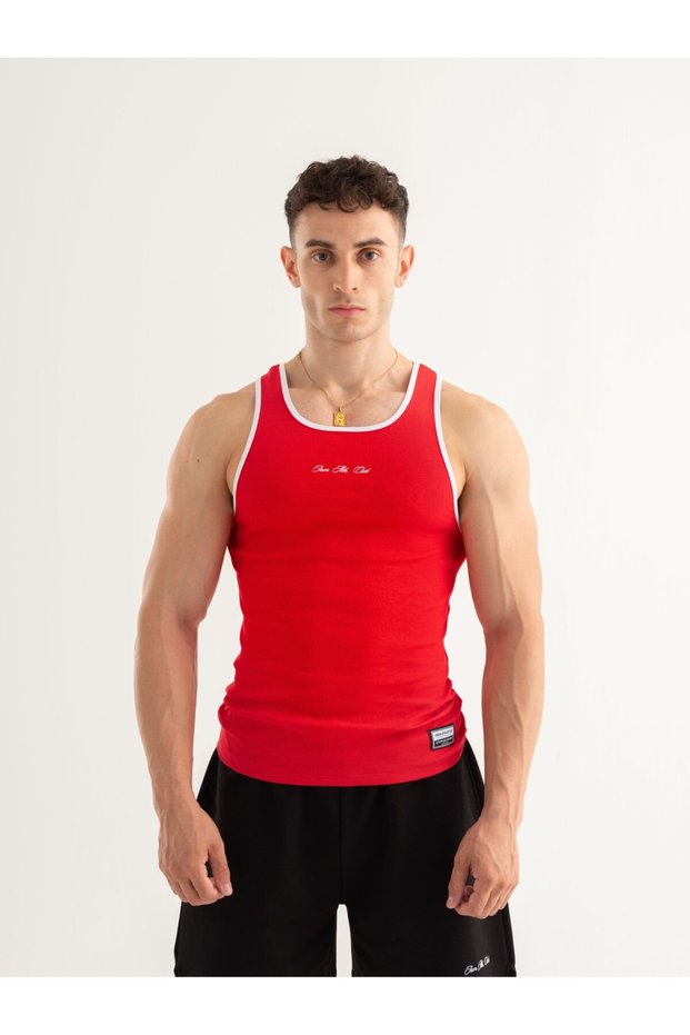 Retro Ribbed Tank Top