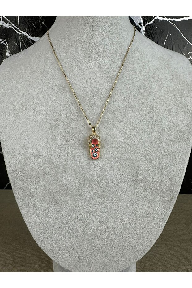 Stainless Steel Evil Eye Necklace