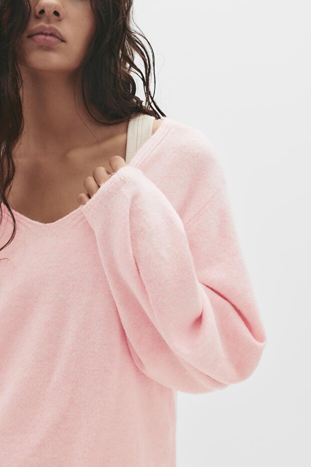 Yumuşak örgü kazak - 5