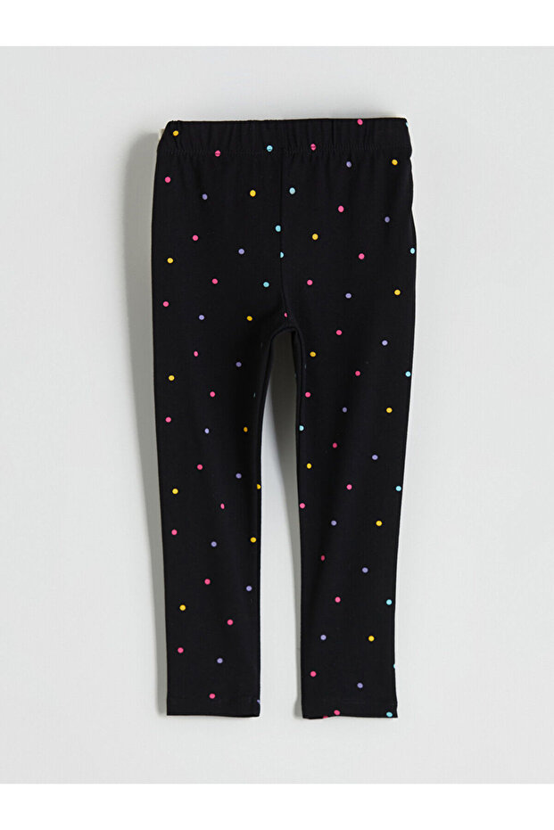 Lcw Kids Polka Dot Patterned Girls Leggings (W5)