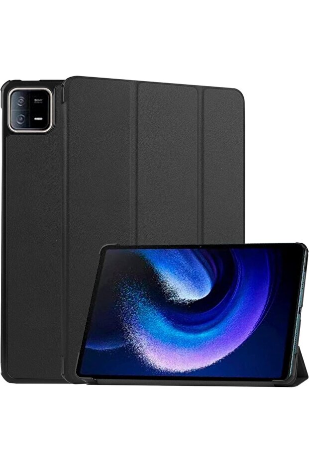 Case for Xiaomi Pad 6S Pro, [Stand Feature] Ultra-thin Case with Auto Sleep Wake, PU and PC A