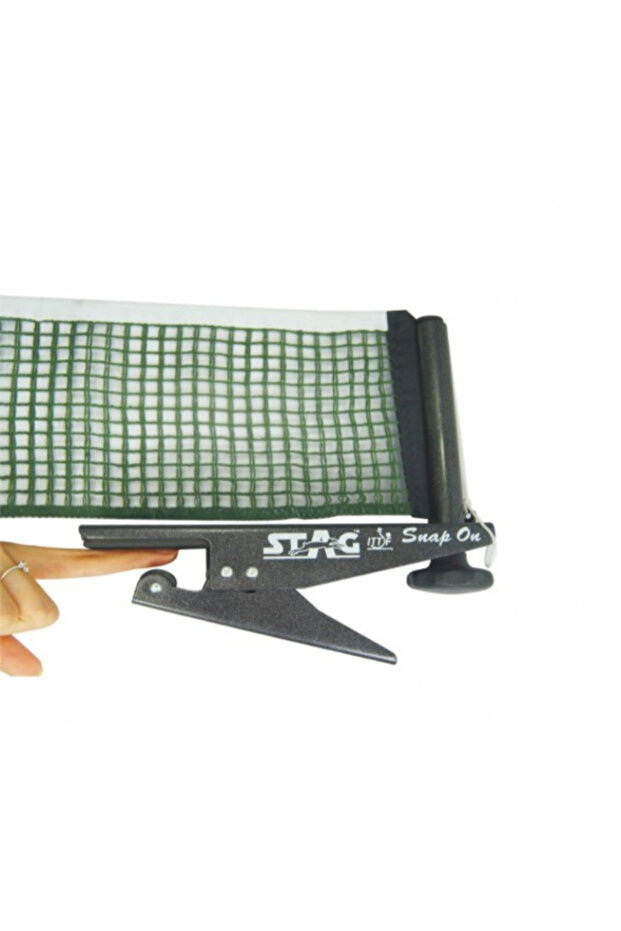 شبكة تنس الطاولة سريعة التركيب وقابلة للتعديل ومتينة وقابلة للتركيب - 1