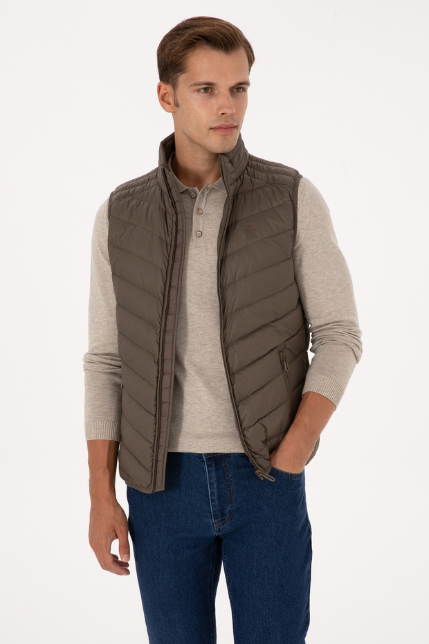 Men's Mink Vest 50310045-Vr052