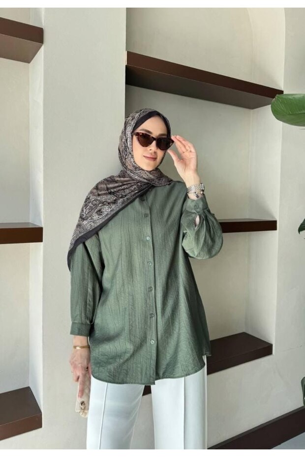 Düz Basic Seul Gömlek - 1