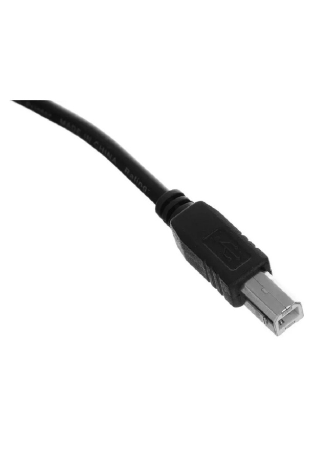 كابل طابعة USB الإصدار 2.0، 1.8 متر، أسود - 2
