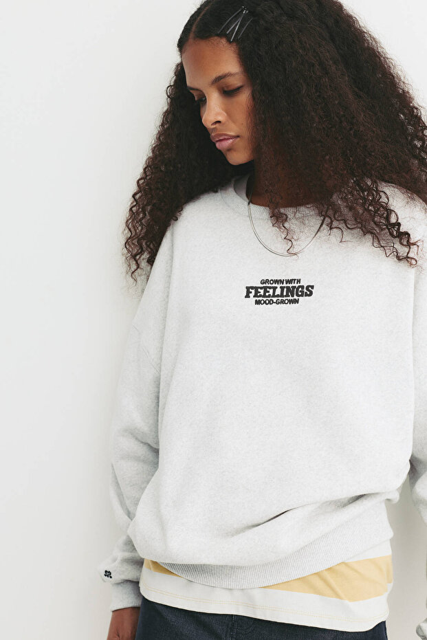 Ayçiçekli sweatshirt - 3