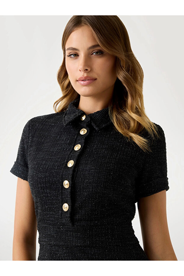 Tamara Kadın Beyaz Elbise W5YK18KCXO2-FJ5N - 4