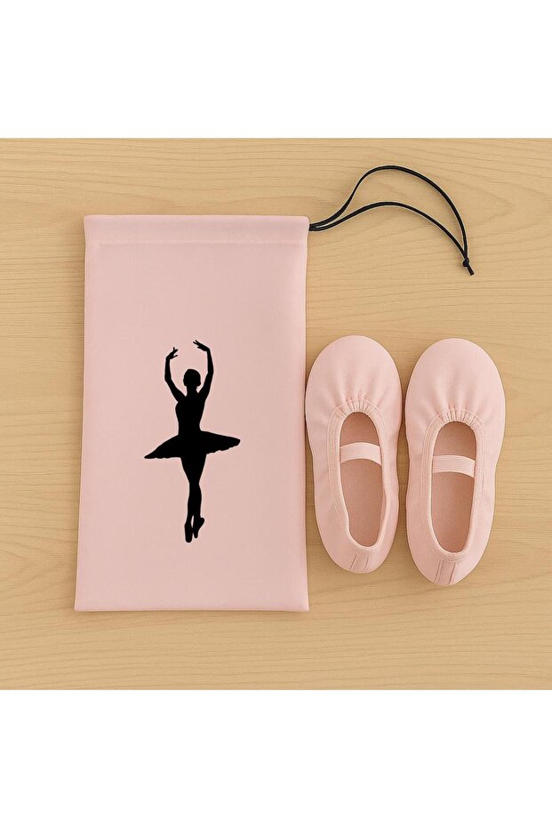 Ballet Booties Bag-Black Ballerina