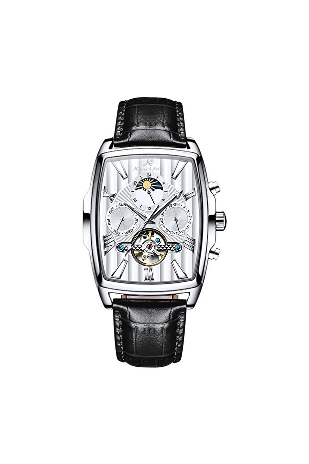 Kronen & Söhne Kronen&Söhne Cube Tourbillon Mekanik Otomatik Erkek Kol Saati