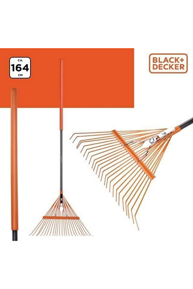 مشط أوراق البستنة مع زنبرك خلفي - 4