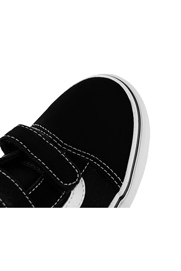 Old Skool V Çocuk Bebek Cırtlı Günlük Ayakkabı Yürüyüş Ayakkabısı Sneaker Renkli - 6