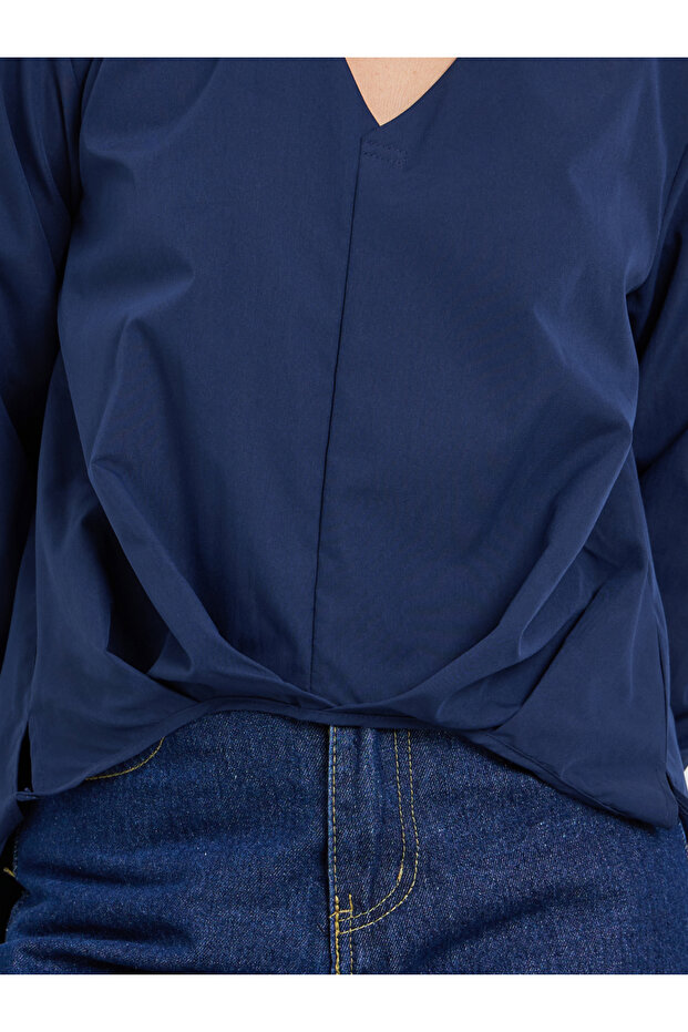 Solid Long Sleeve Regular Fit Shirt - 3