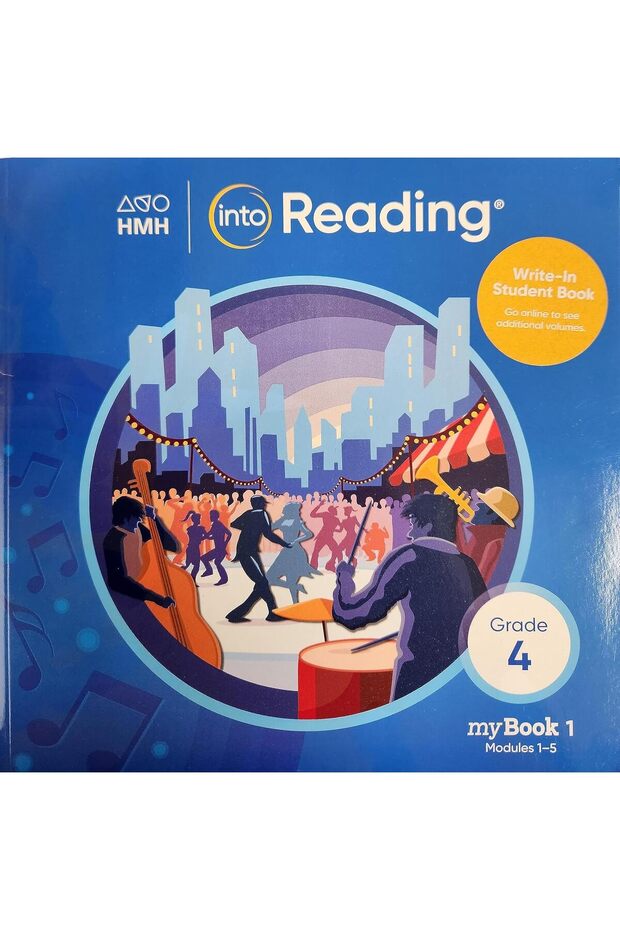 كتاب الطالب Mybook للصف الرابع (في القراءة، الجزء الأول) غلاف ورقي - طبعة الطالب