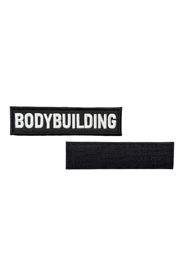 Ex Patch Siyah Zemin Bodybuilding Yazılı Patch Peç - 12x3 cm - Fiyatı ...