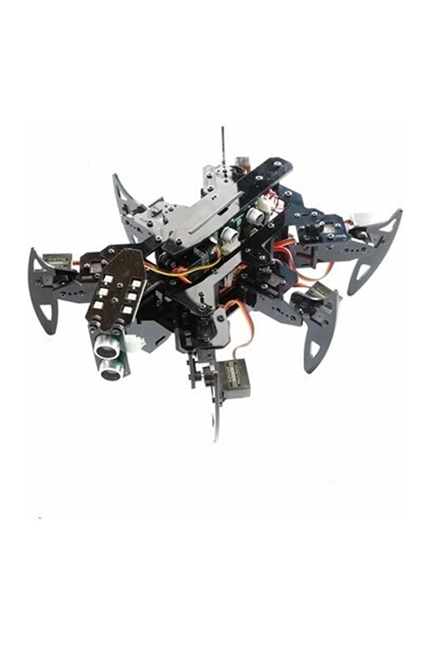 Arduino Ide ile Uyumlu Hexapod Örümcek Robot Kiti - 1