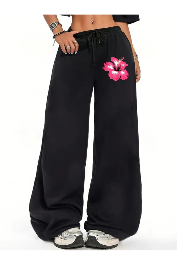 Street Style Printed Unisex Baggy Tracksuit