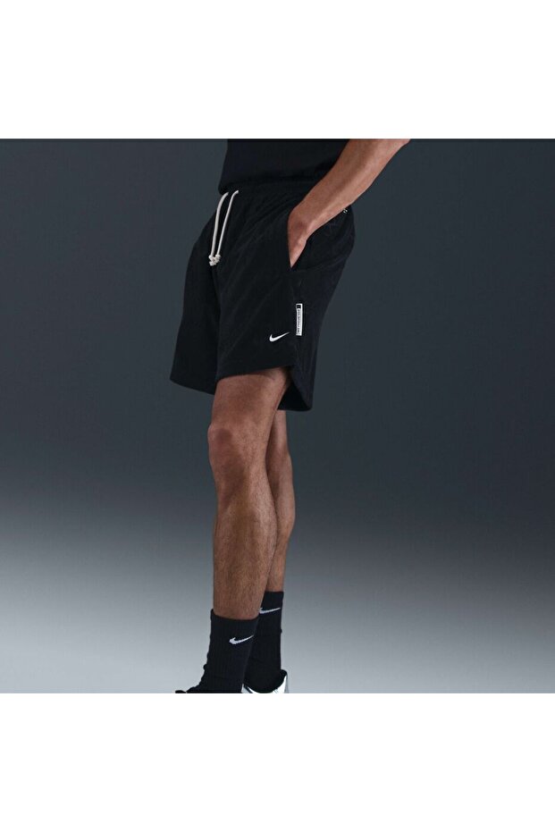 Standard Issue Men's Dri-FIT 15cm (approx.) Havlu Kumaş Siyah Erkek Şort - 7