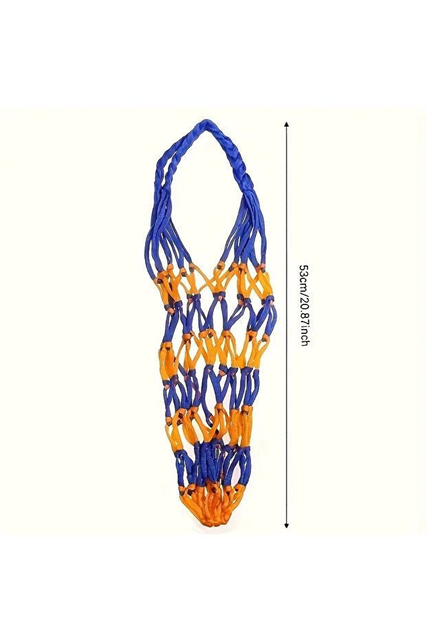 Kalın Dokuma Ağ File Top Taşıma Çantası - 2