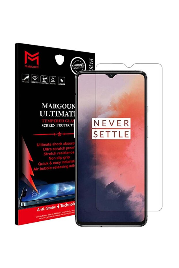 واقي شاشة شفاف لهاتف OnePlus 7T - 1
