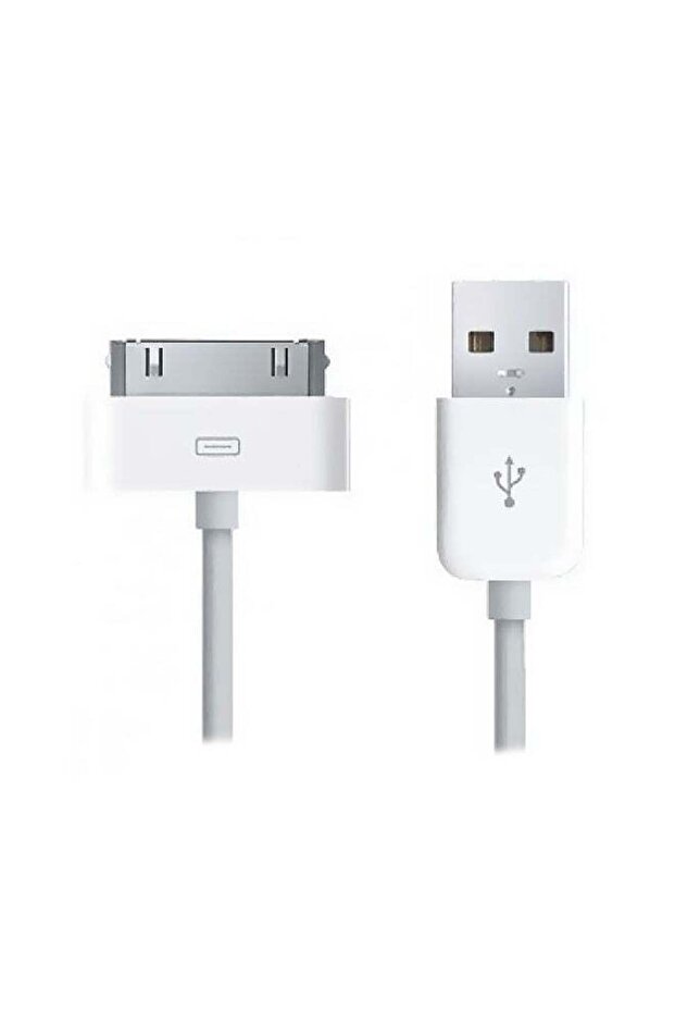 كابل شحن ومزامنة بيانات 30 سنًا أبيض - 1