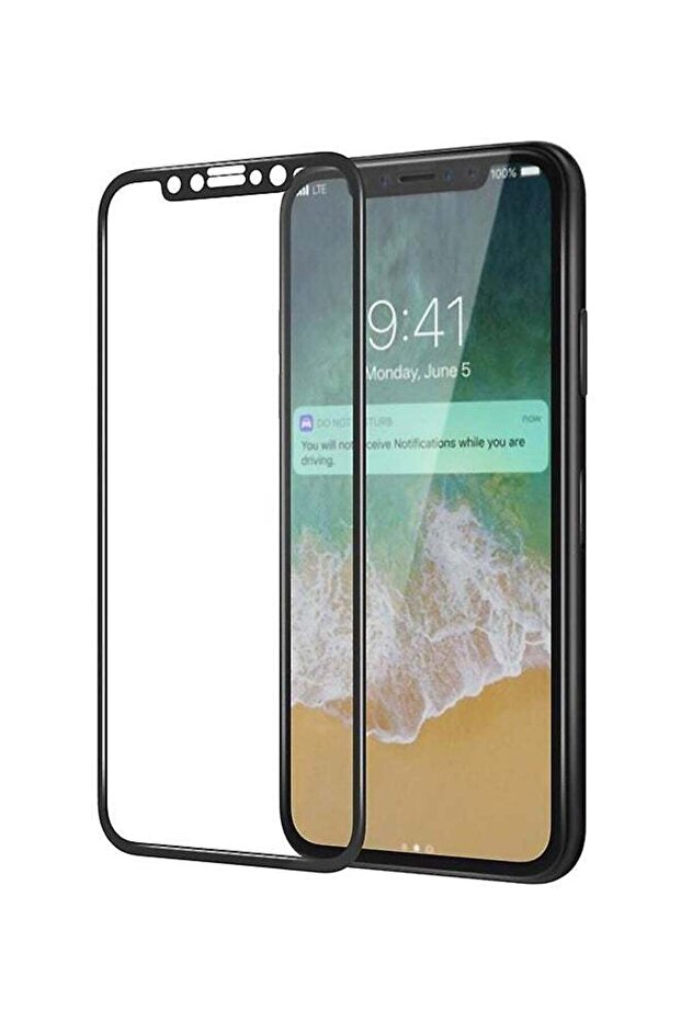 واقي شاشة شفاف لهاتف Apple iPhone X / iPhone Xs - 1