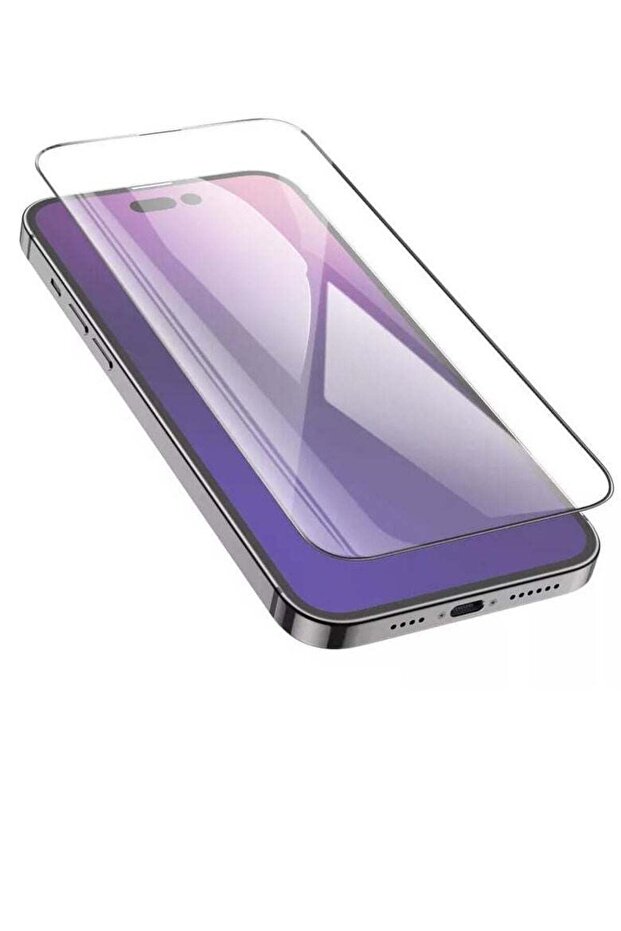 واقي شاشة زجاجي شفاف 5D لهاتف iPhone 14Plus - 1