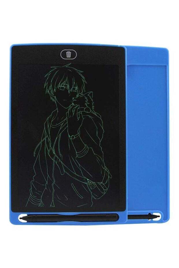جهاز لوحي إلكتروني للرسومات LCD أزرق/أسود - 1