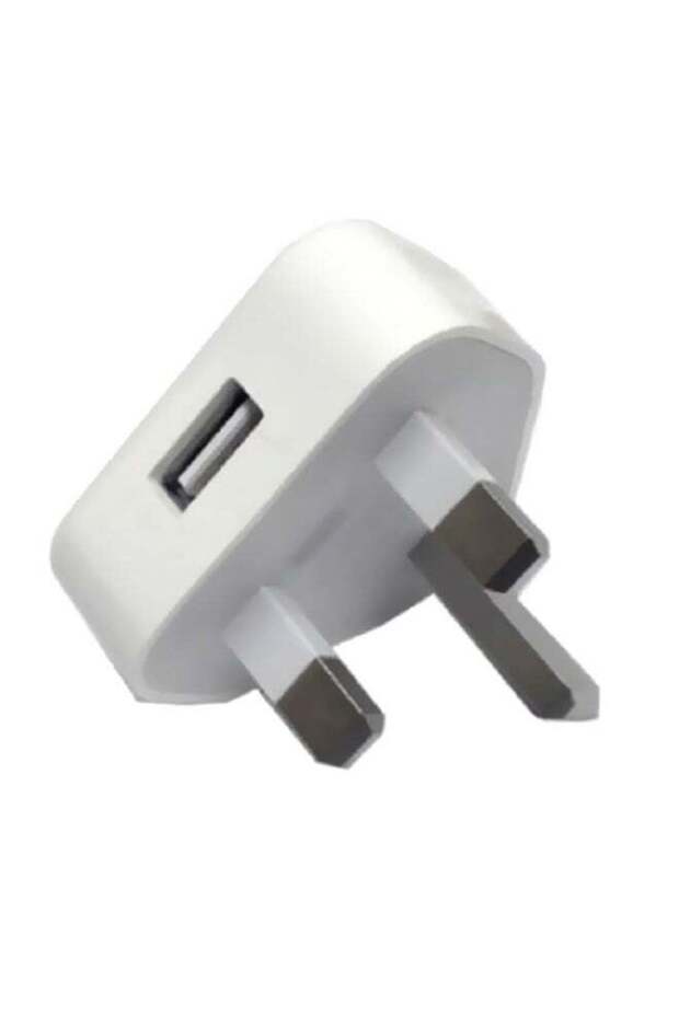 شاحن حائط USB أبيض - 1