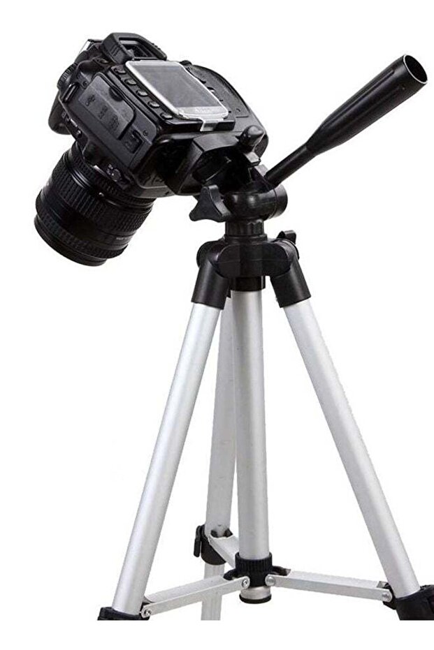 حامل ثلاثي القوائم مرن للكاميرا باللون الأسود - 1