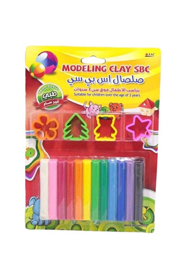 12-Piece Modeling Clay Set - 1