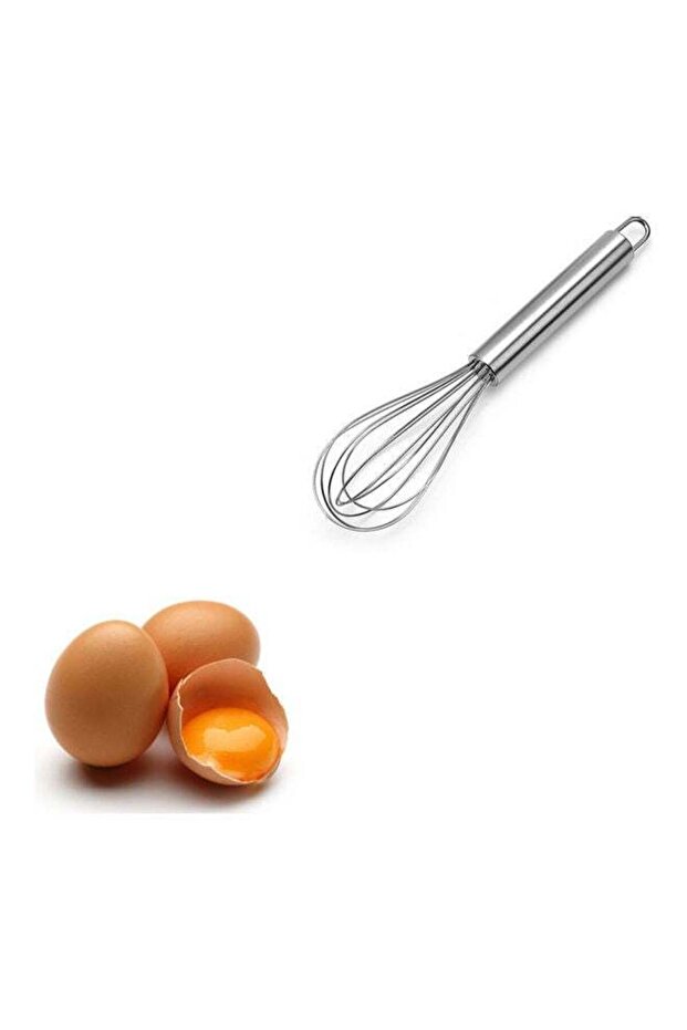 Manual Egg Beater Silver - 1