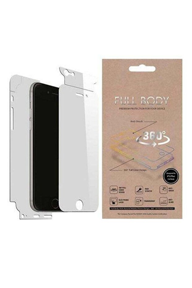 واقي شاشة أمامي وخلفي لجهاز Apple iPhone 11 Pro Max أبيض - 1