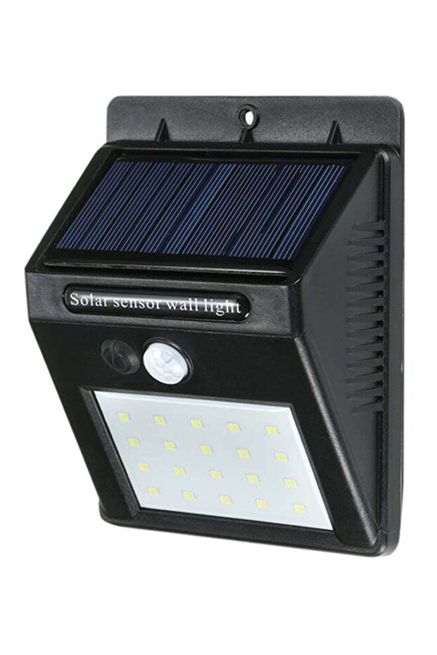 20-LED Solar Sensor Wall Light - 1
