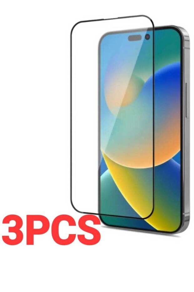 ثلاثة واقيات شاشة 5D متوافقة مع iPhone 15 Plus - 1