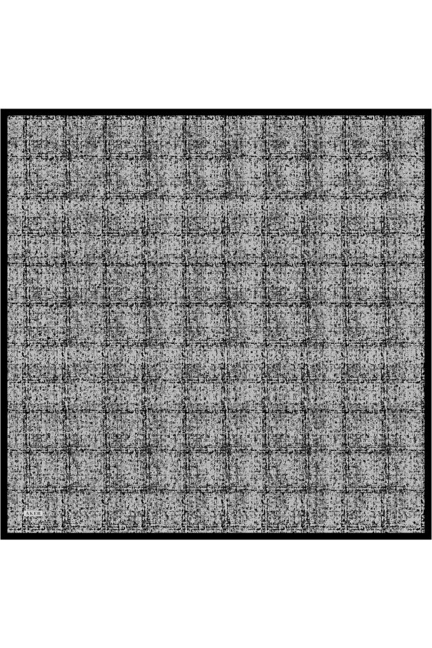 İpek Krep Saten Eşarp - 1