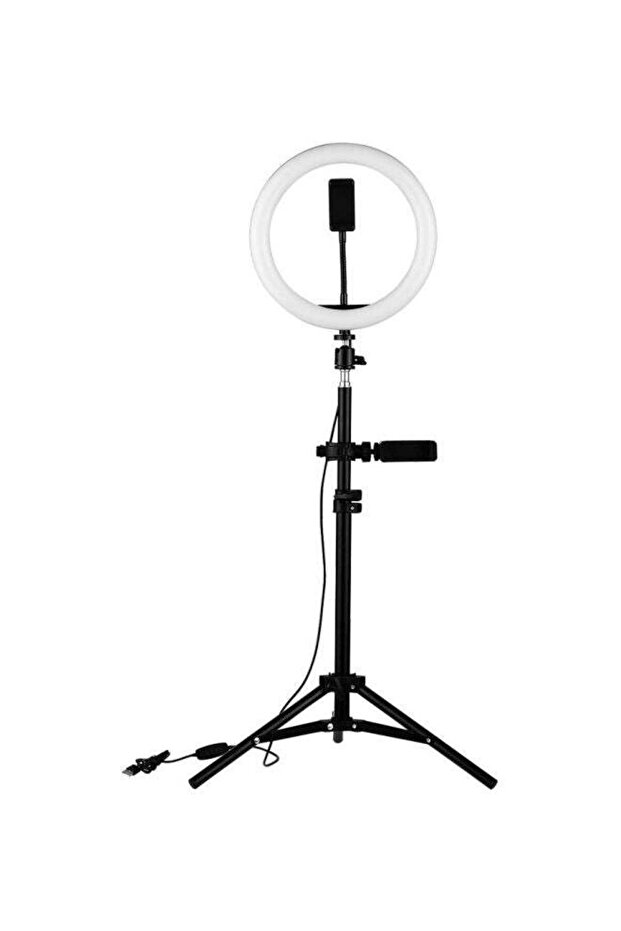 ضوء حلقة فيديو LED أسود - 1