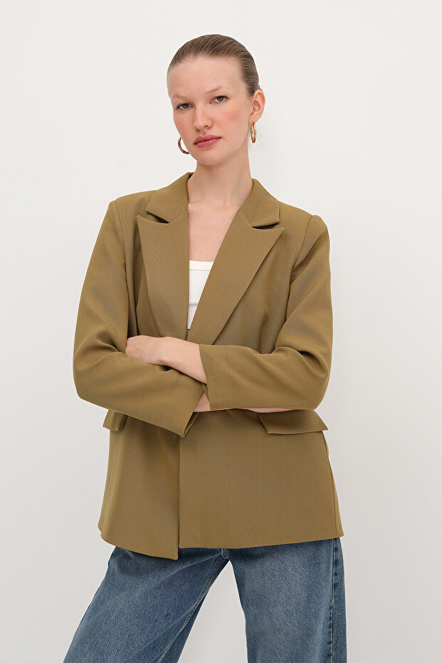 Kruvaze Blazer Ceket C7560 - 5