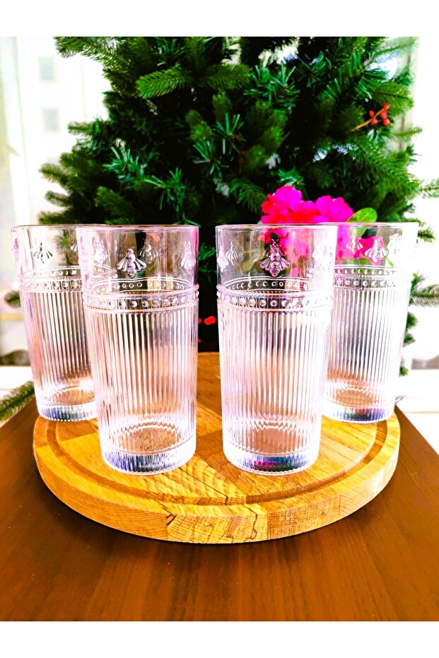 Abeille Beverage 4-Piece Glass Set 340 ml